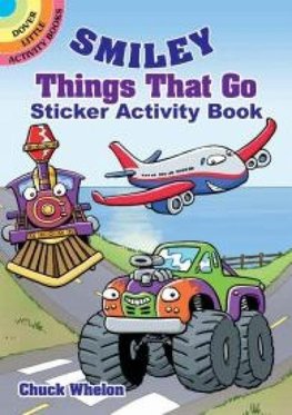 Smiley Things That Go Sticker Activity Book