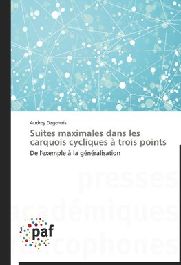 Suites maximales dans les carquois cycliques à trois points