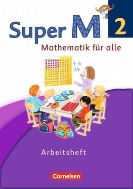 Super M 2. Schuljahr. Arbeitsheft mit Lernstandsseiten. Westliche Bundesländer