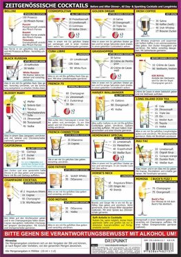 Schulze, M: Tafel-Set Zeitgenössische Cocktails