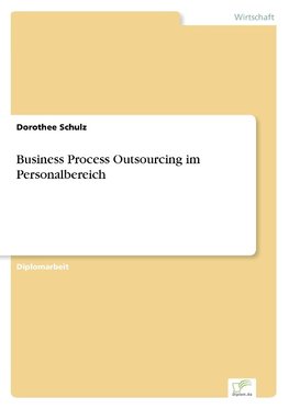 Business Process Outsourcing im Personalbereich