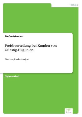 Preisbeurteilung bei Kunden von Günstig-Fluglinien