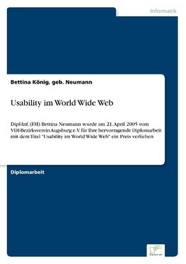 Usability im World Wide Web