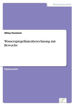 Wasserspiegellinienberechnung mit Bewuchs