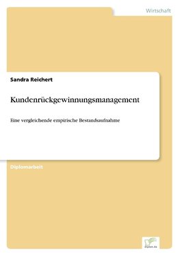 Kundenrückgewinnungsmanagement