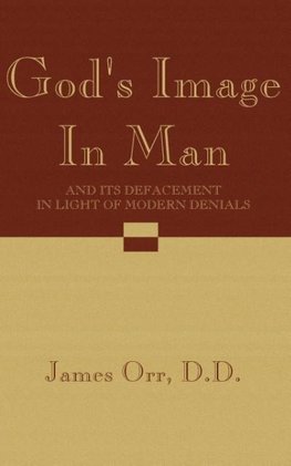 God's Image in Man