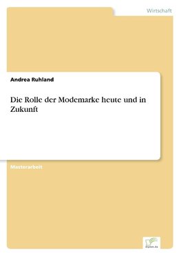 Die Rolle der Modemarke heute und in Zukunft