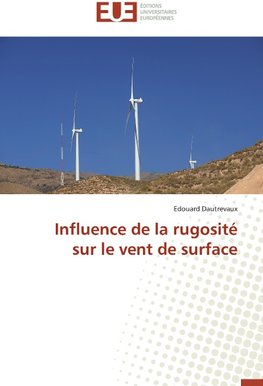 Influence de la rugosité sur le vent de surface