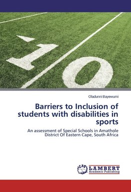 Barriers to Inclusion of students with disabilities in sports