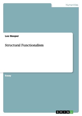 Structural Functionalism