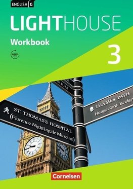 English G LIGHTHOUSE 3: 7. Schuljahr. Workbook mit Audios online. Allgemeine Ausgabe