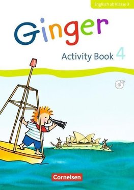 Ginger 4. Schuljahr. Activity Book mit CD