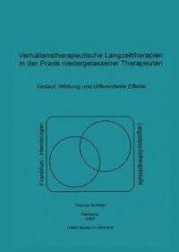 Verhaltenstherapeutische Langzeittherapien in der Praxis niedergelassener Therapeuten