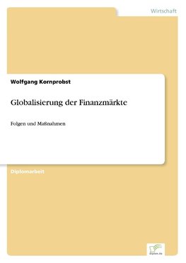 Globalisierung der Finanzmärkte