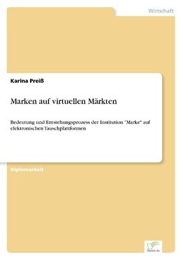 Marken auf virtuellen Märkten