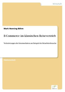 E-Commerce im klassischen Reisevertrieb