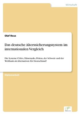 Das deutsche Alterssicherungssystem im internationalen Vergleich