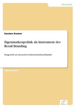 Eigenmarkenpolitik als Instrument des Retail Branding