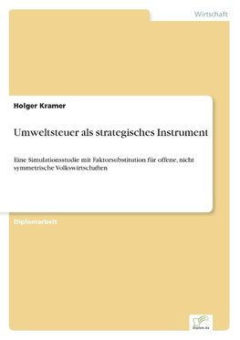 Umweltsteuer als strategisches Instrument