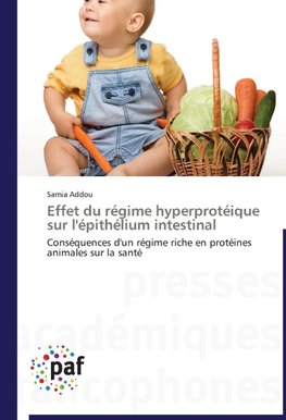 Effet du régime hyperprotéique sur l'épithélium intestinal