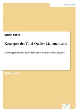 Konzepte des Total Quality Managements