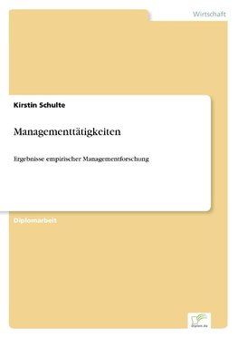 Managementtätigkeiten