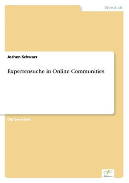 Expertensuche in Online Communities