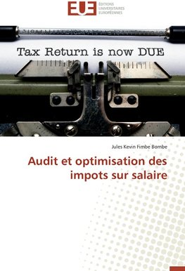 Audit et optimisation des impots sur salaire