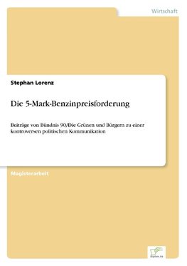 Die 5-Mark-Benzinpreisforderung