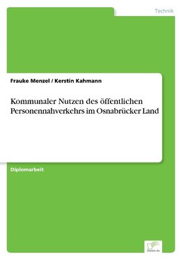 Kommunaler Nutzen des öffentlichen Personennahverkehrs im Osnabrücker Land