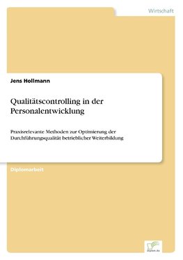 Qualitätscontrolling in der Personalentwicklung