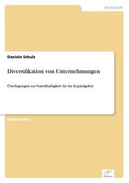 Diversifikation von Unternehmungen