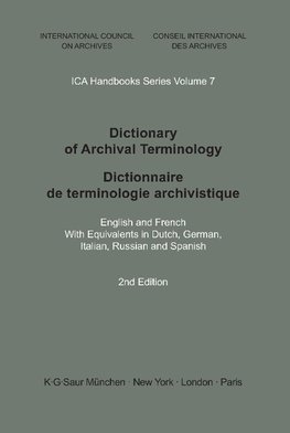 Dictionary of Archival Terminology