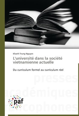 L'université dans la société vietnamienne actuelle