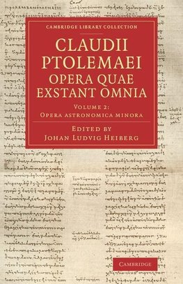 Claudii Ptolemaei Opera Quae Exstant Omnia