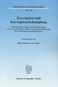 Korruption und Korruptionsbekämpfung