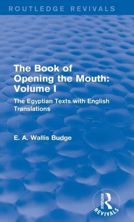 The Book of Opening the Mouth