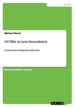 NUTRIA ist kein Brotaufstrich