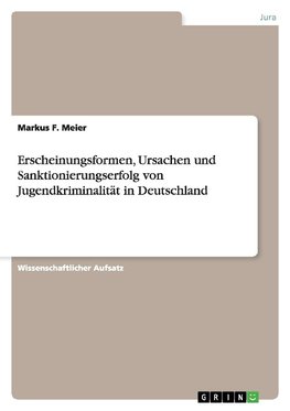 Erscheinungsformen, Ursachen und Sanktionierungserfolg von Jugendkriminalität in Deutschland