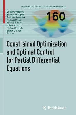 Constrained Optimization and Optimal Control for Partial Differential Equations