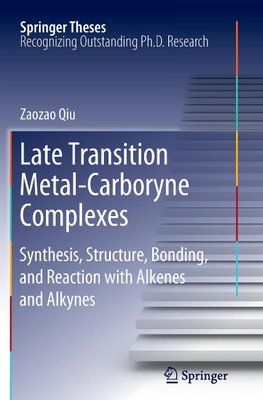 Late Transition Metal-Carboryne Complexes