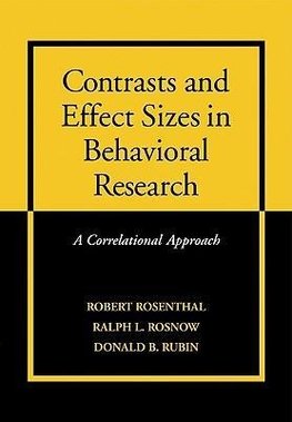 Contrasts and Effect Sizes in Behavioral Research