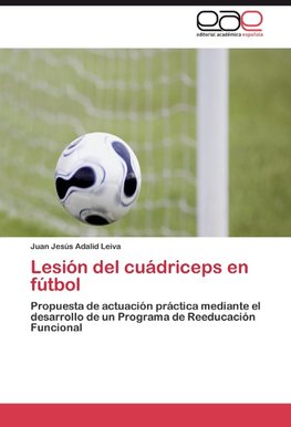 Lesión del cuádriceps en fútbol