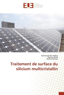 Traitement de surface du silicium multicristallin