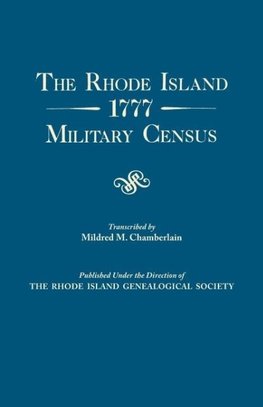 The Rhode Island 1777 Military Census