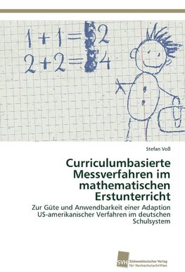 Curriculumbasierte Messverfahren im mathematischen Erstunterricht