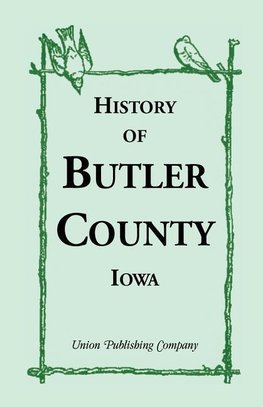 History of Butler County, Iowa