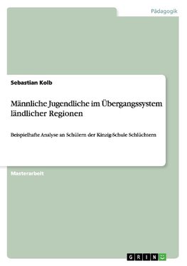 Männliche Jugendliche im Übergangssystem ländlicher Regionen