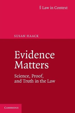 Evidence Matters