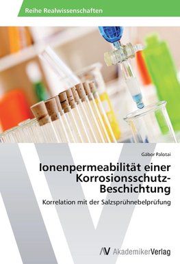 Ionenpermeabilität einer Korrosionsschutz-Beschichtung